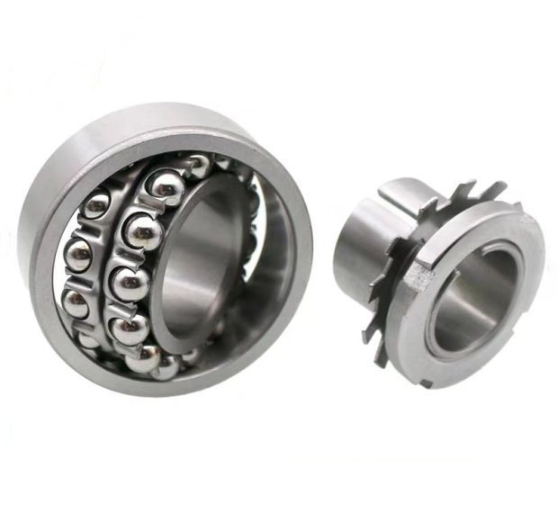 High Quality 2206K 2208K 2211K With Sleeve Double Row Brass /Steel Cage Self Aligning Ball Bearing Spherical Ball Bearing