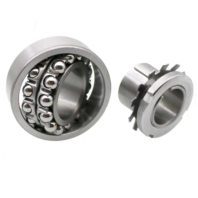 High Quality 2206K 2208K 2211K With Sleeve Double Row Brass /Steel Cage Self Aligning Ball Bearing Spherical Ball Bearing