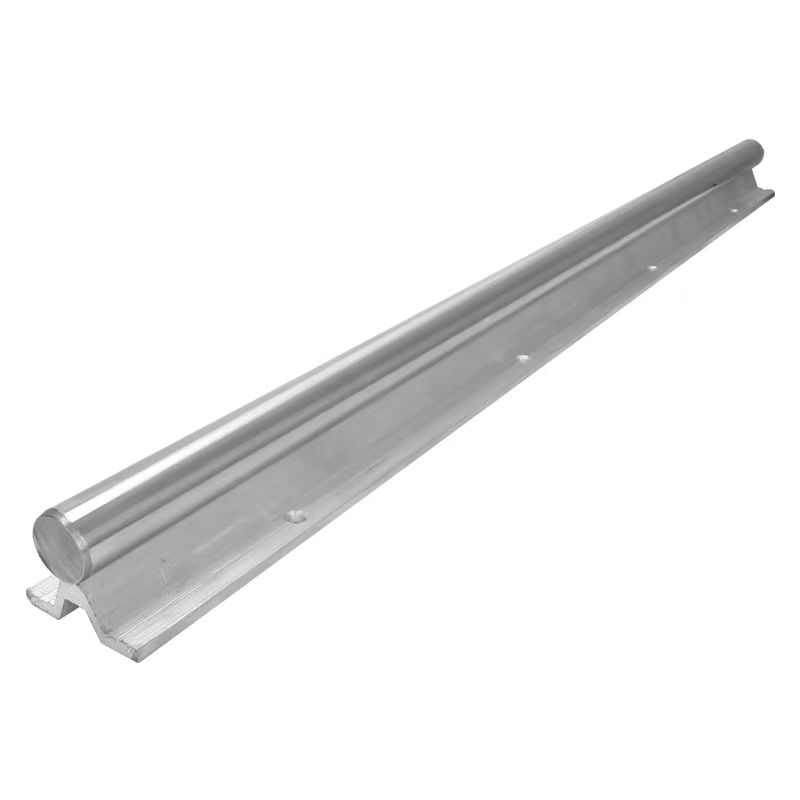 China Manufacture CK45 Shaft With Aluminum Rail Bracket 12mm 16mm 20mm 40mm 50mm 60mm Linear Guide Rail&Block Sliding Rail Linear Guideway Linear Motion Shaft